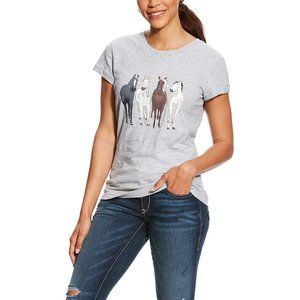 GRAY ARIAT 360 VIEW T-SHIRT